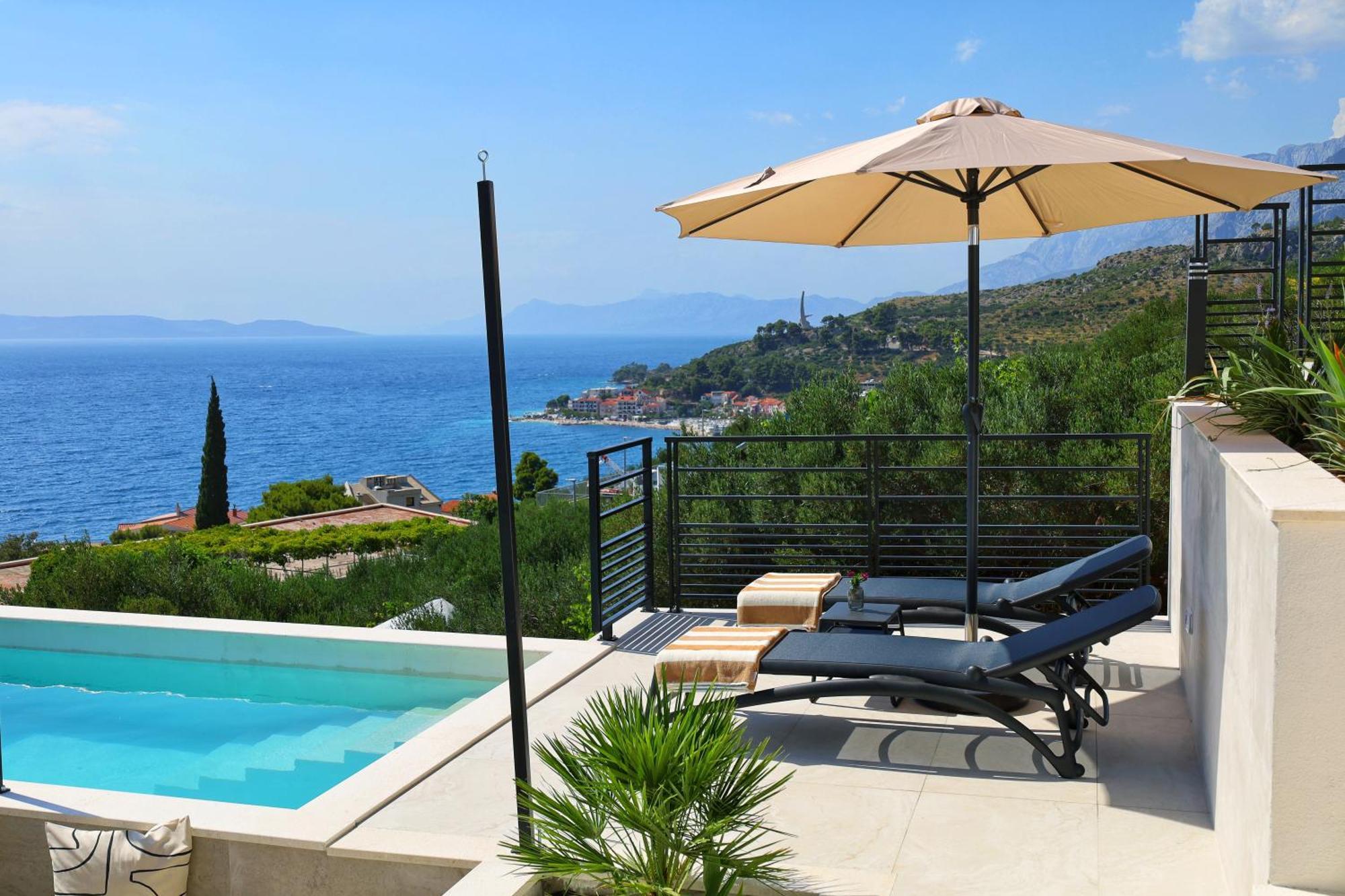 Luxury Holiday Home Dioniz Podgora Exterior photo